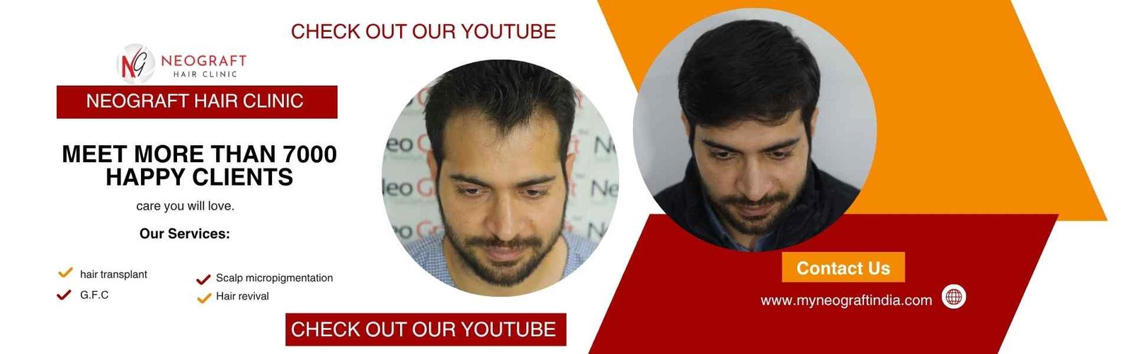 Red Orange Modern Camera CCTV Promotion Outdoor Banner