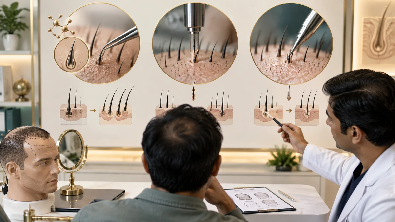 DHT Hair Transplant vs FUE vs DHI: Which Technique Gives the Best Results in India? (2026 Surgeon’s Guide)