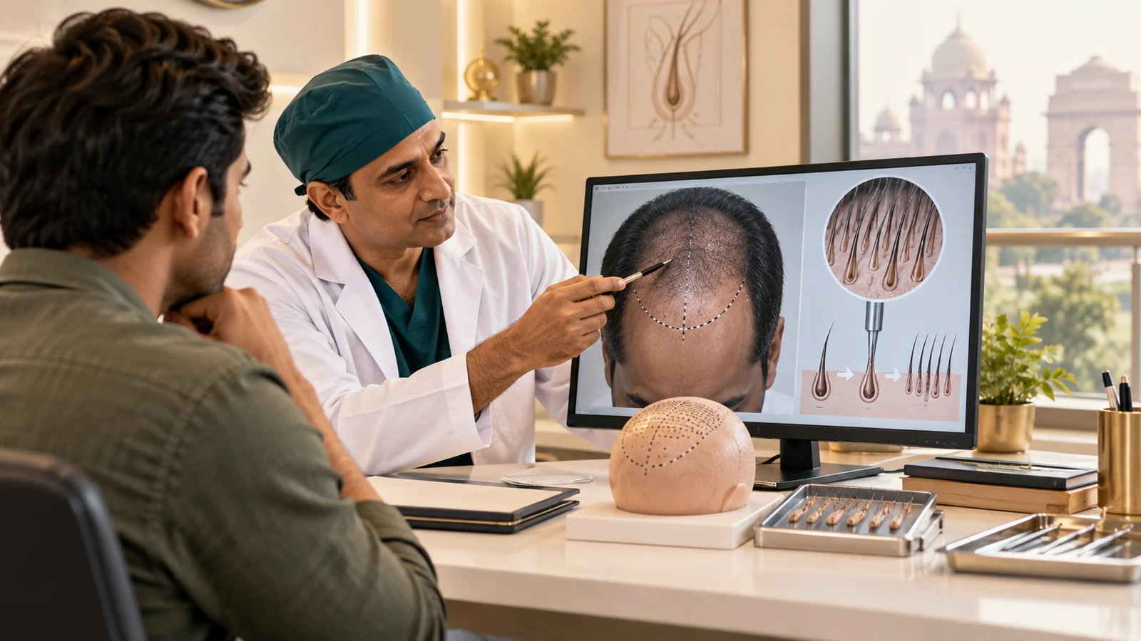 FUE Hair Transplant India: A Surgeon’s Honest Guide (2026)