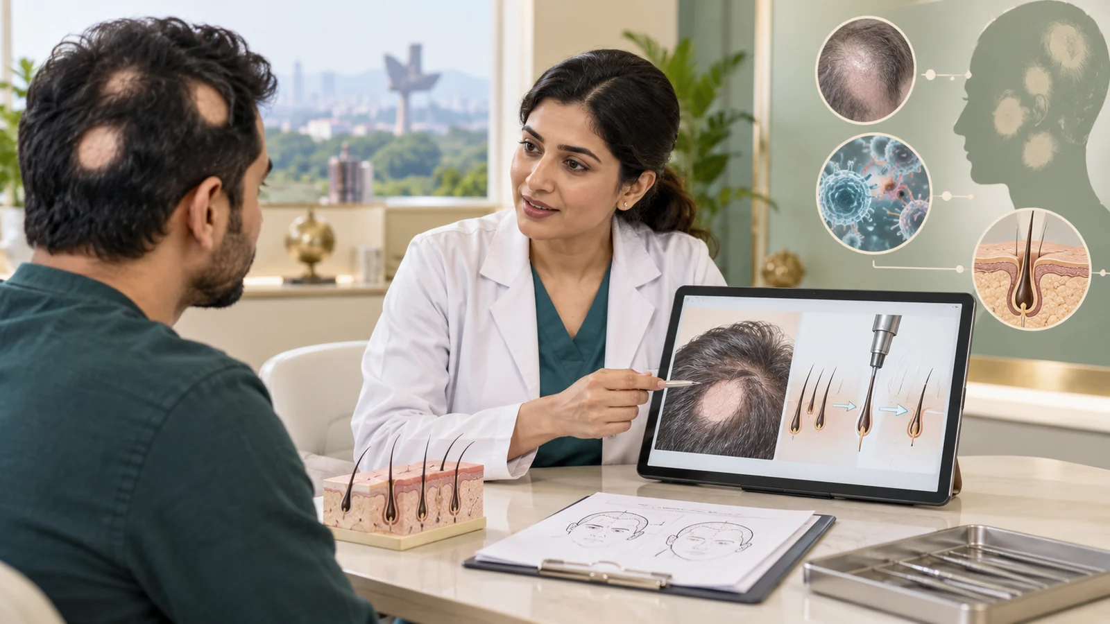 Hair Transplant for Alopecia Areata in Chandigarh, Punjab & India | NeoGraft Expert Care