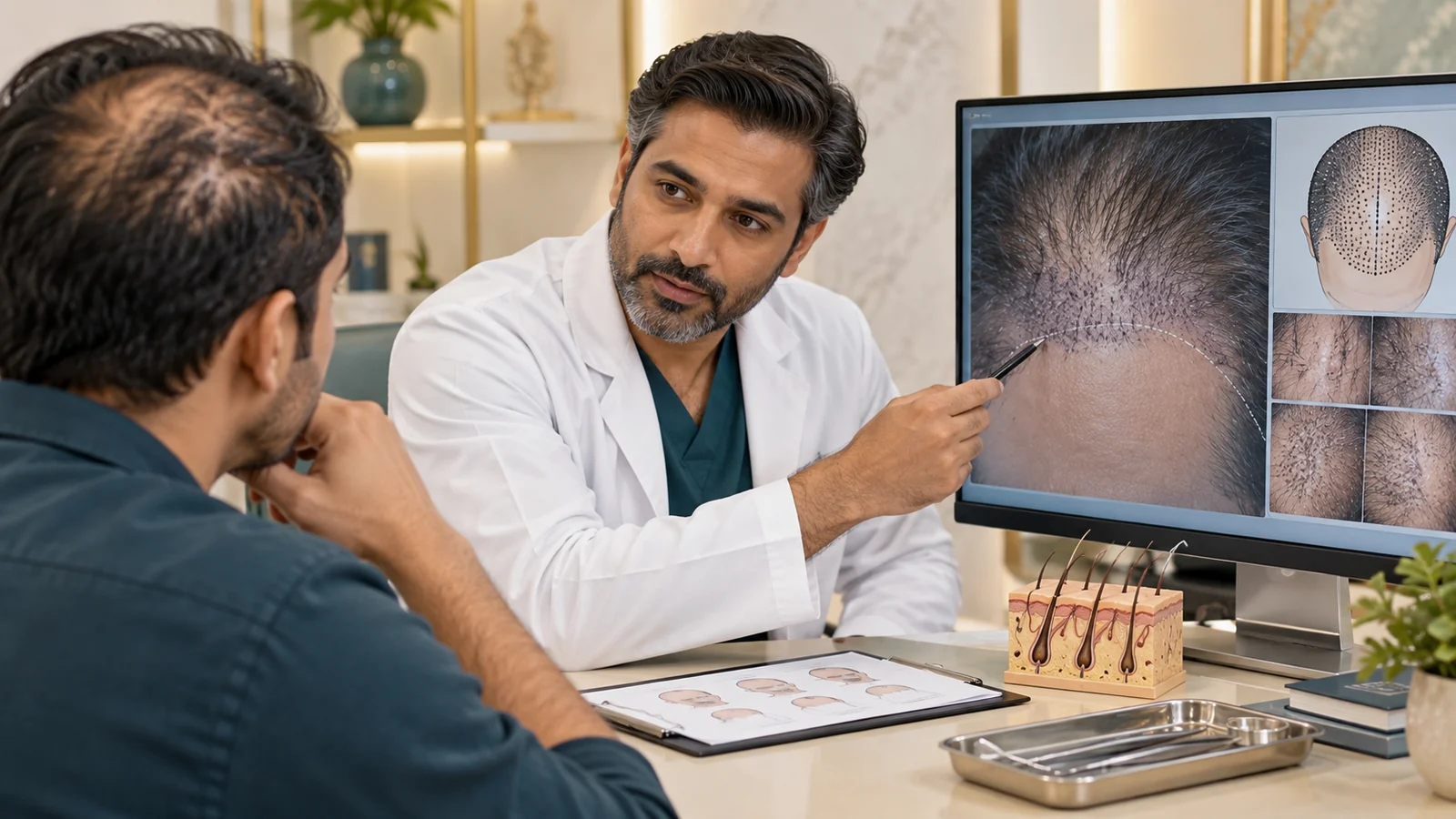 Hair Transplant Repair in India: A Surgeon’s Guide to Fixing a Failed Hair Transplant (2026)