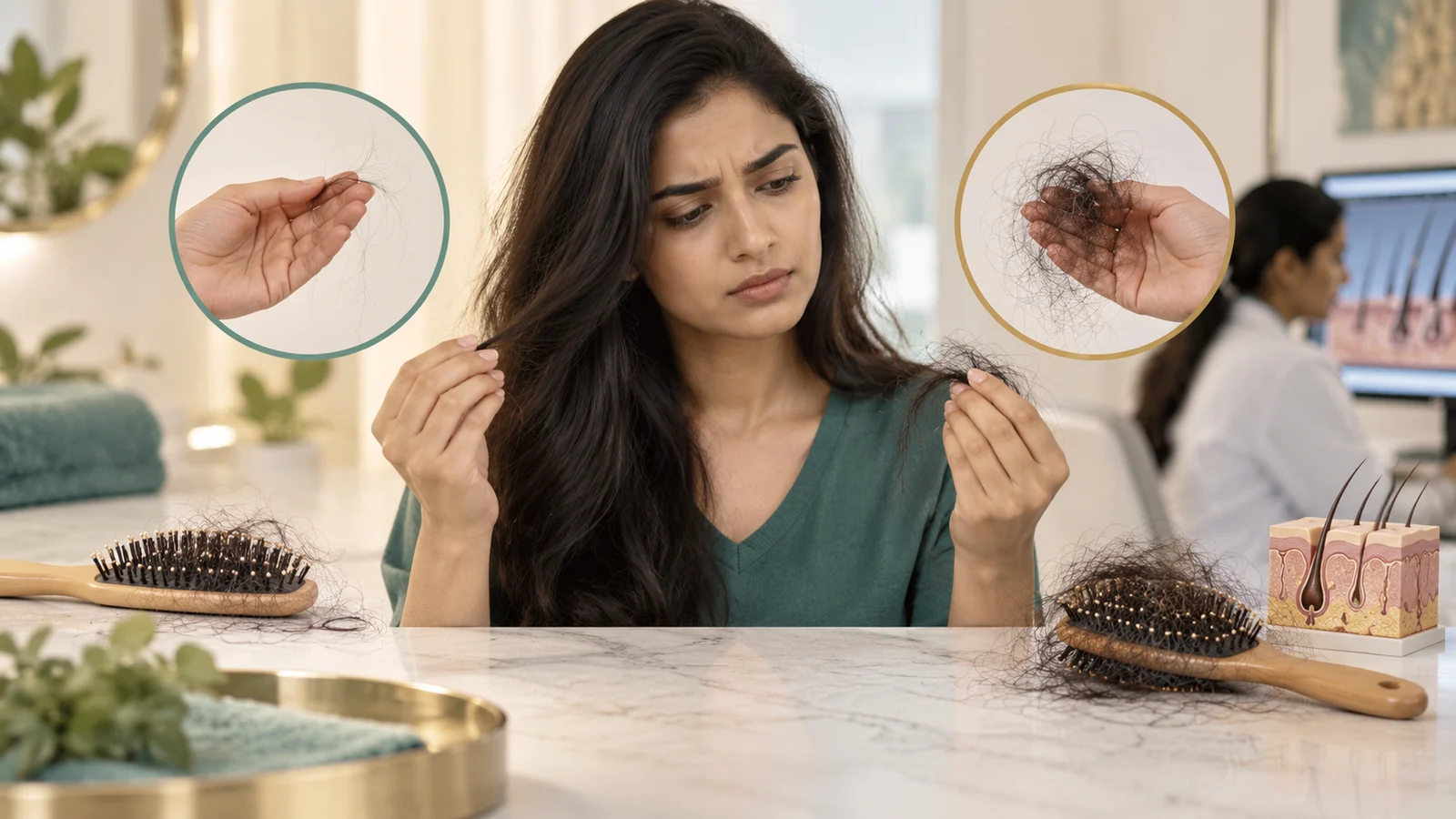 Normal vs. Abnormal Hair Fall — When to Worry | NeoGraft Chandigarh, Punjab & India